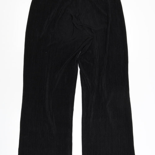 Preworn Womens Black   Trousers  Size 10 L30 in