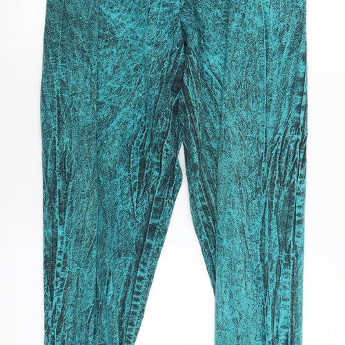 Yijik Womens Blue   Trousers  Size S L33 in