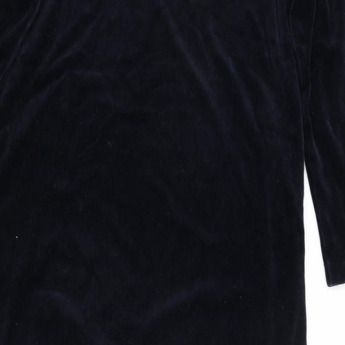 Cotton Traders Womens Blue   T-Shirt Dress  Size 12