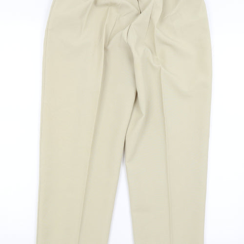 Preworn Womens Yellow   Trousers  Size 12 L26 in