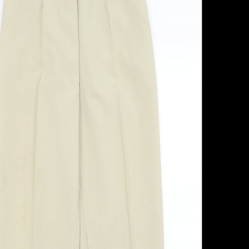 Preworn Womens Yellow   Trousers  Size 12 L26 in