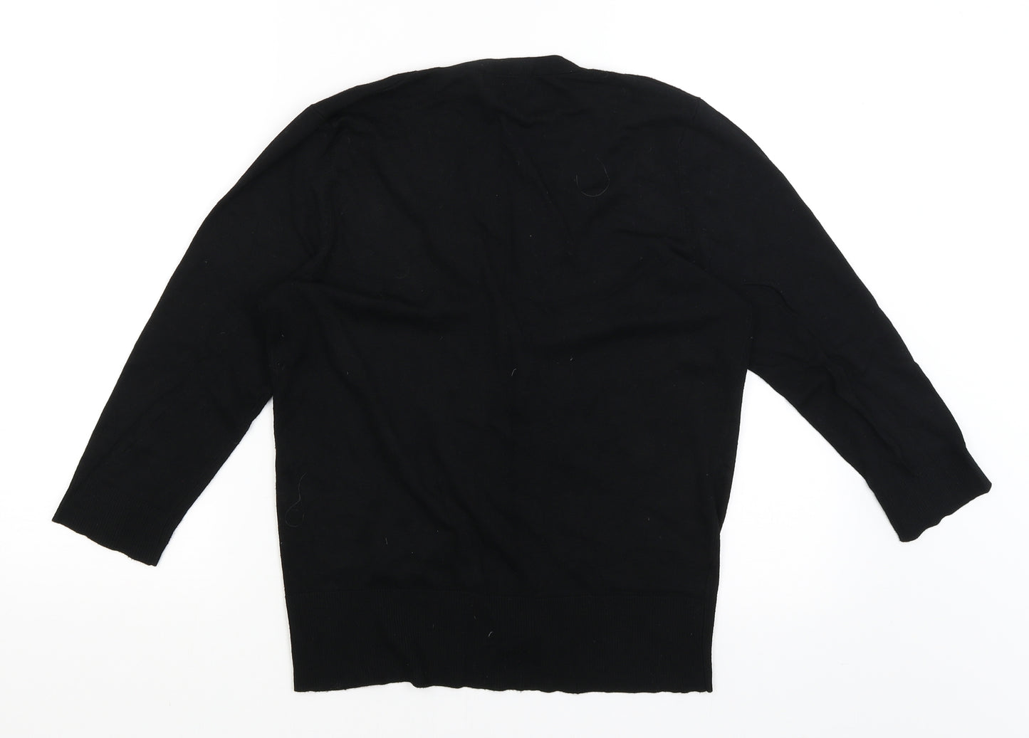 Papaya Womens Black   Cardigan Jumper Size 14