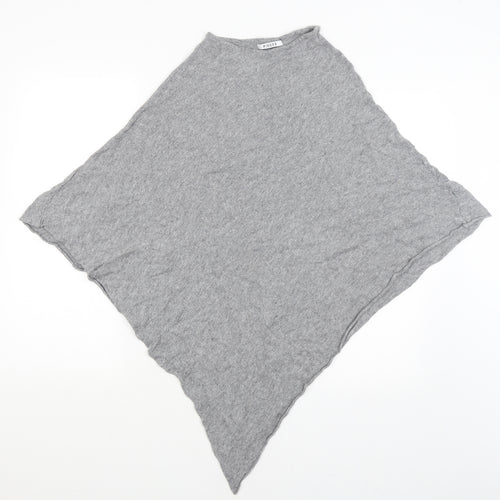 Pieces Womens Grey   Shrug Jumper One Size