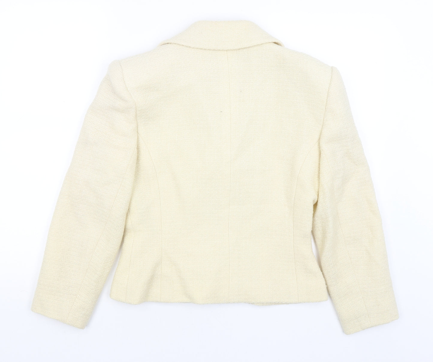 Arabella Pollen Womens Yellow   Jacket Blazer Size 10