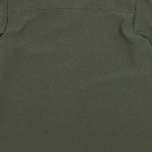Holmewood Womens Green   Basic Button-Up Size 16
