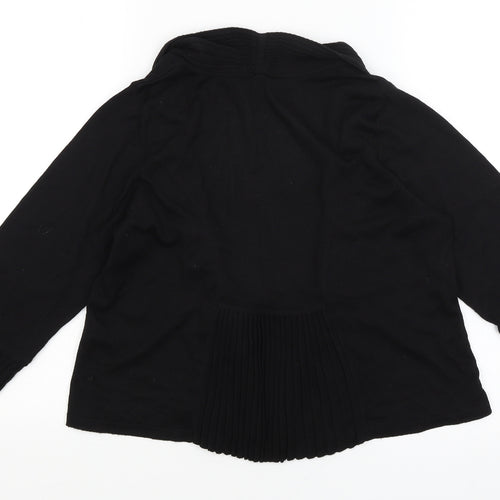 George Womens Black   Wrap Jumper Size 14
