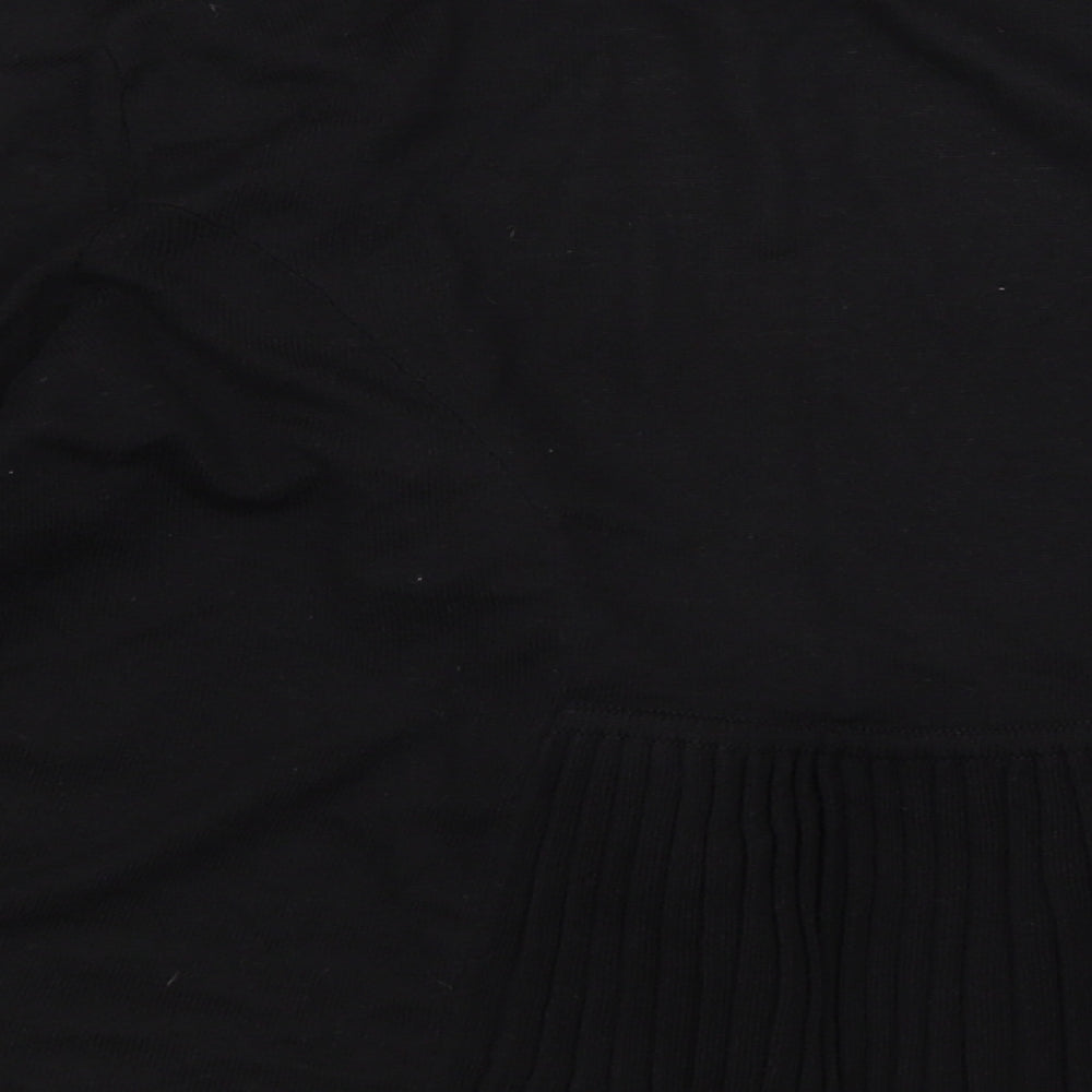 George Womens Black   Wrap Jumper Size 14