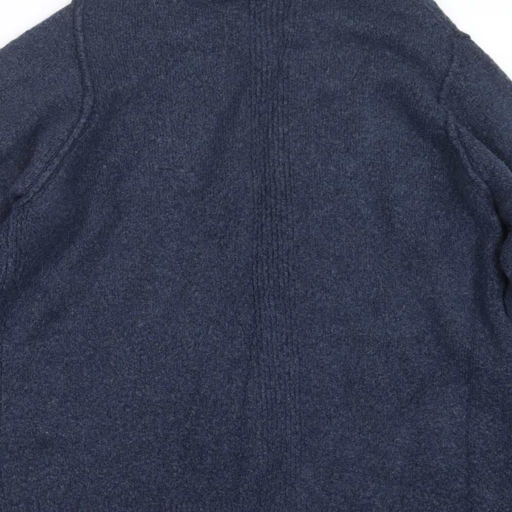 Mint Velvet Womens Blue  Knit Pullover Jumper Size M