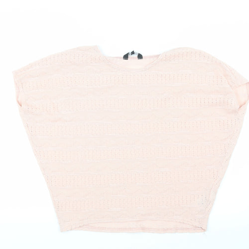 New Look Womens Pink   Pullover Jumper Size 8