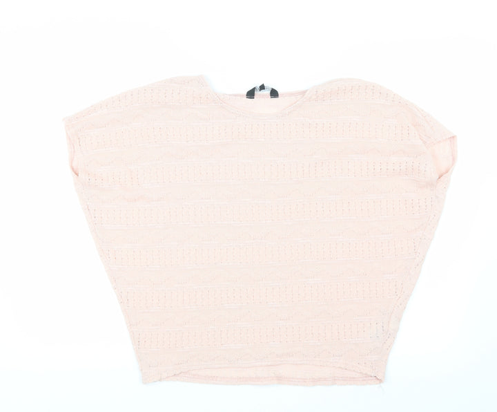 New Look Womens Pink   Pullover Jumper Size 8