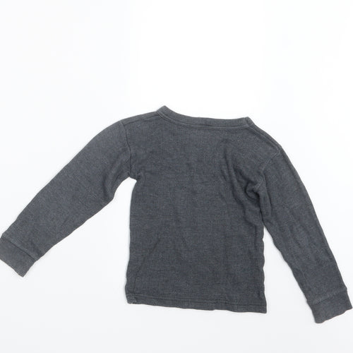 britwear.co.uk Boys Grey   Basic T-Shirt Size 3-4 Years