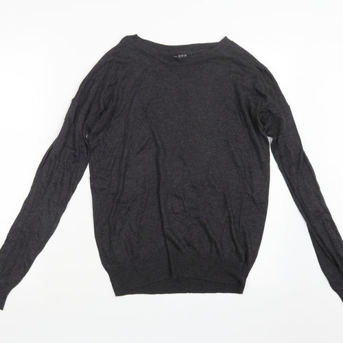 Atmosphere Womens Grey  Knit Pullover Jumper Size 12