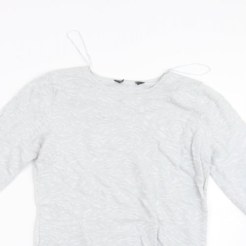Dorothy Perkins Womens Grey   Pullover Jumper Size 10