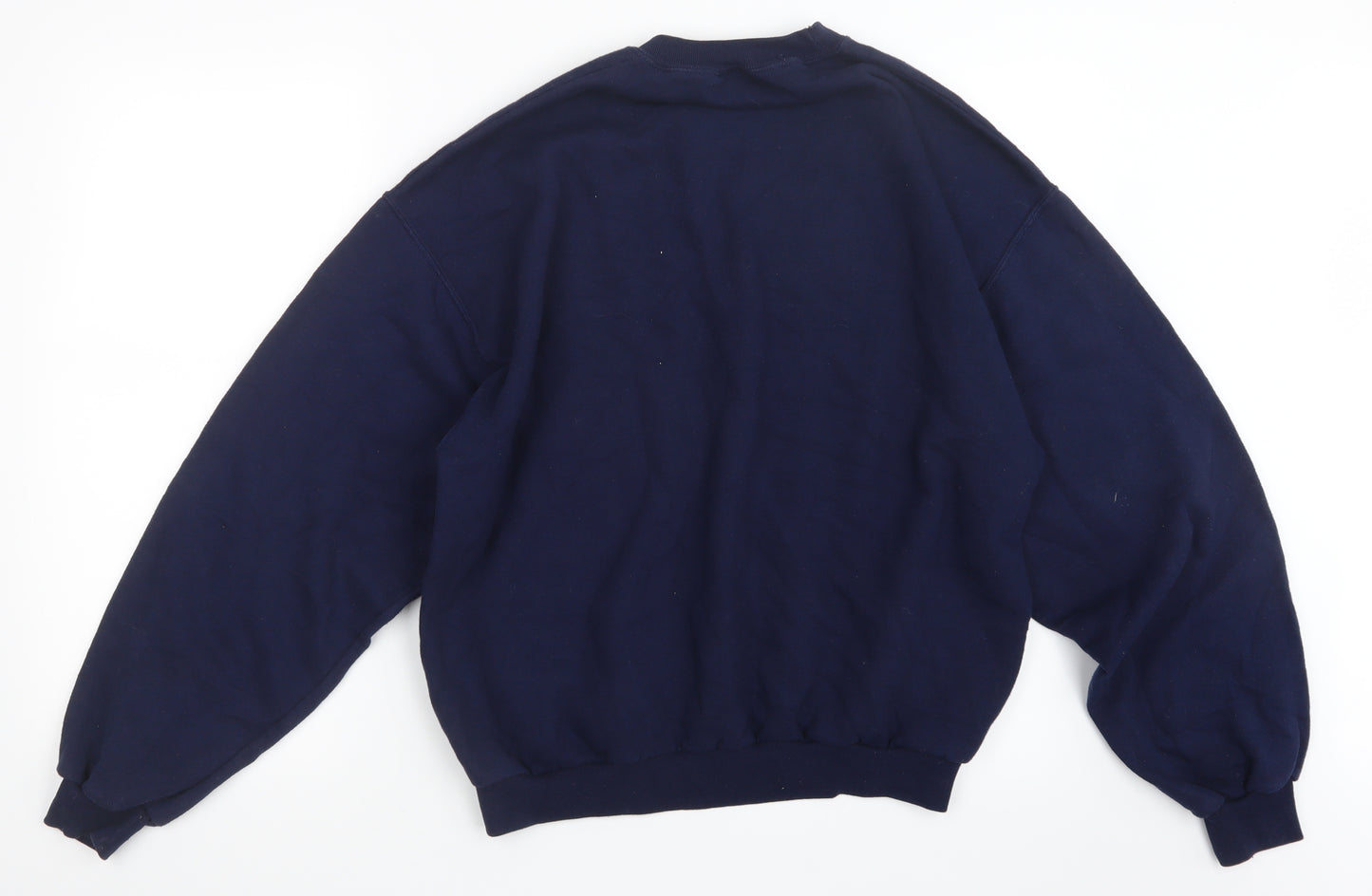 JERZEES Womens Blue   Pullover Jumper Size L