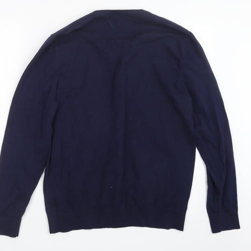 Burton Mens Blue  Knit Pullover Jumper Size L