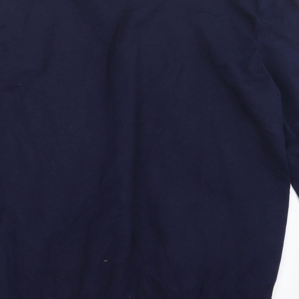 Burton Mens Blue  Knit Pullover Jumper Size L