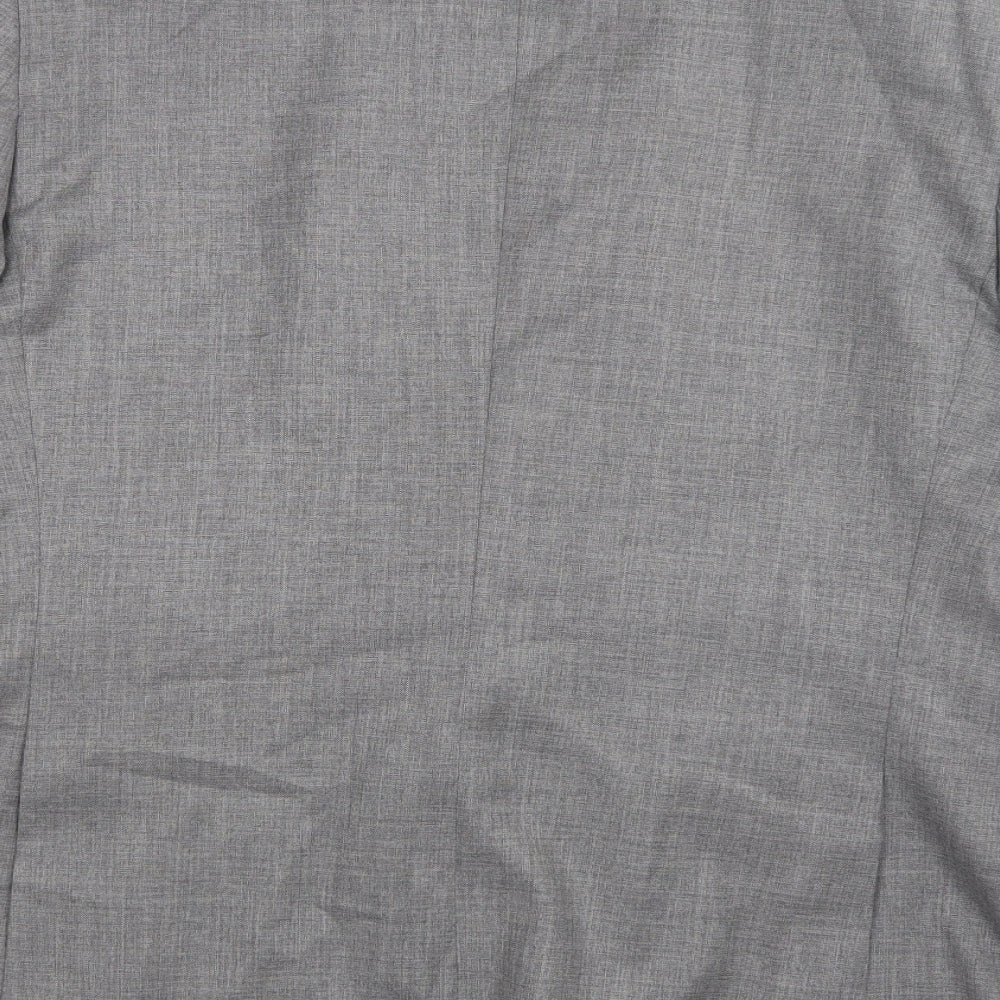 Burton Mens Grey   Jacket Suit Jacket Size 40
