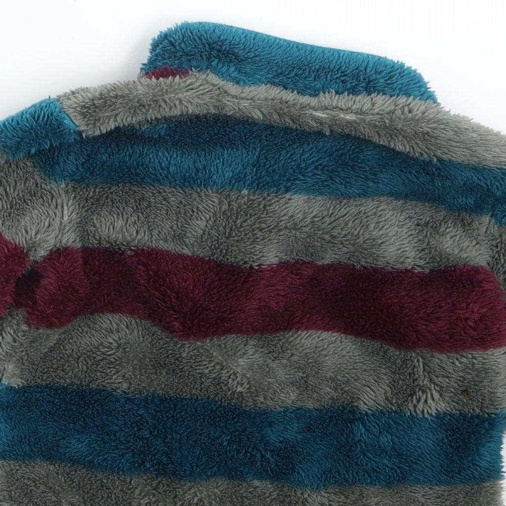 M&Co Baby Grey Striped  Pullover Jumper Size 12-18 Months