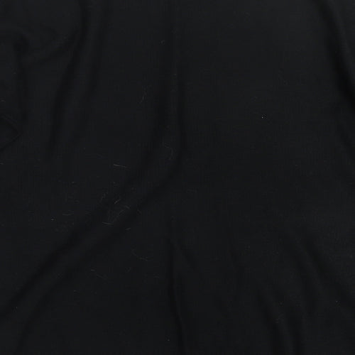 Capsule Womens Black  Knit Pullover Jumper Size 12