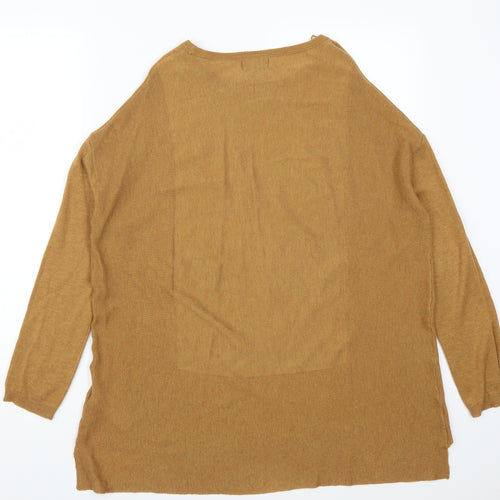Topshop Womens Beige   Pullover Jumper Size 10