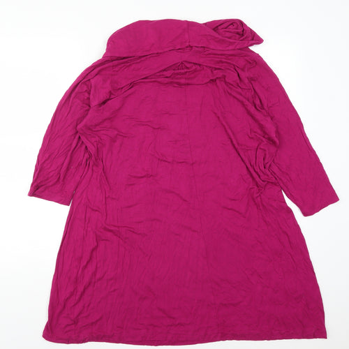 Crizby Womens Pink   T-Shirt Dress  Size L