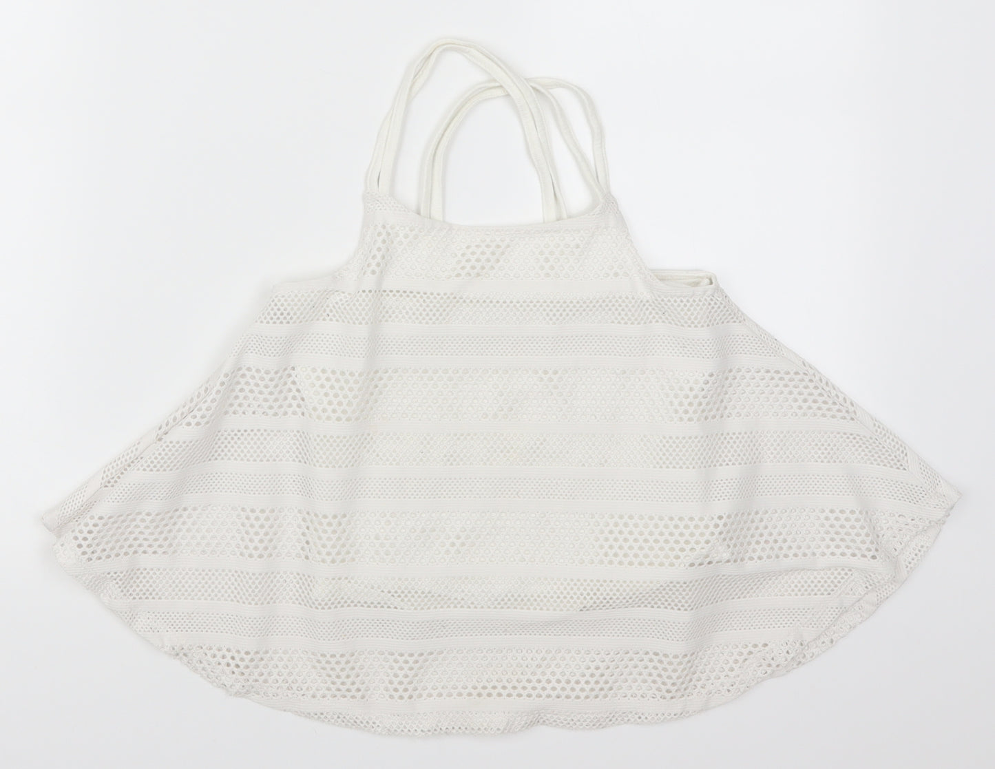 Candy Couture Girls White   Basic Tank Size 9 Years