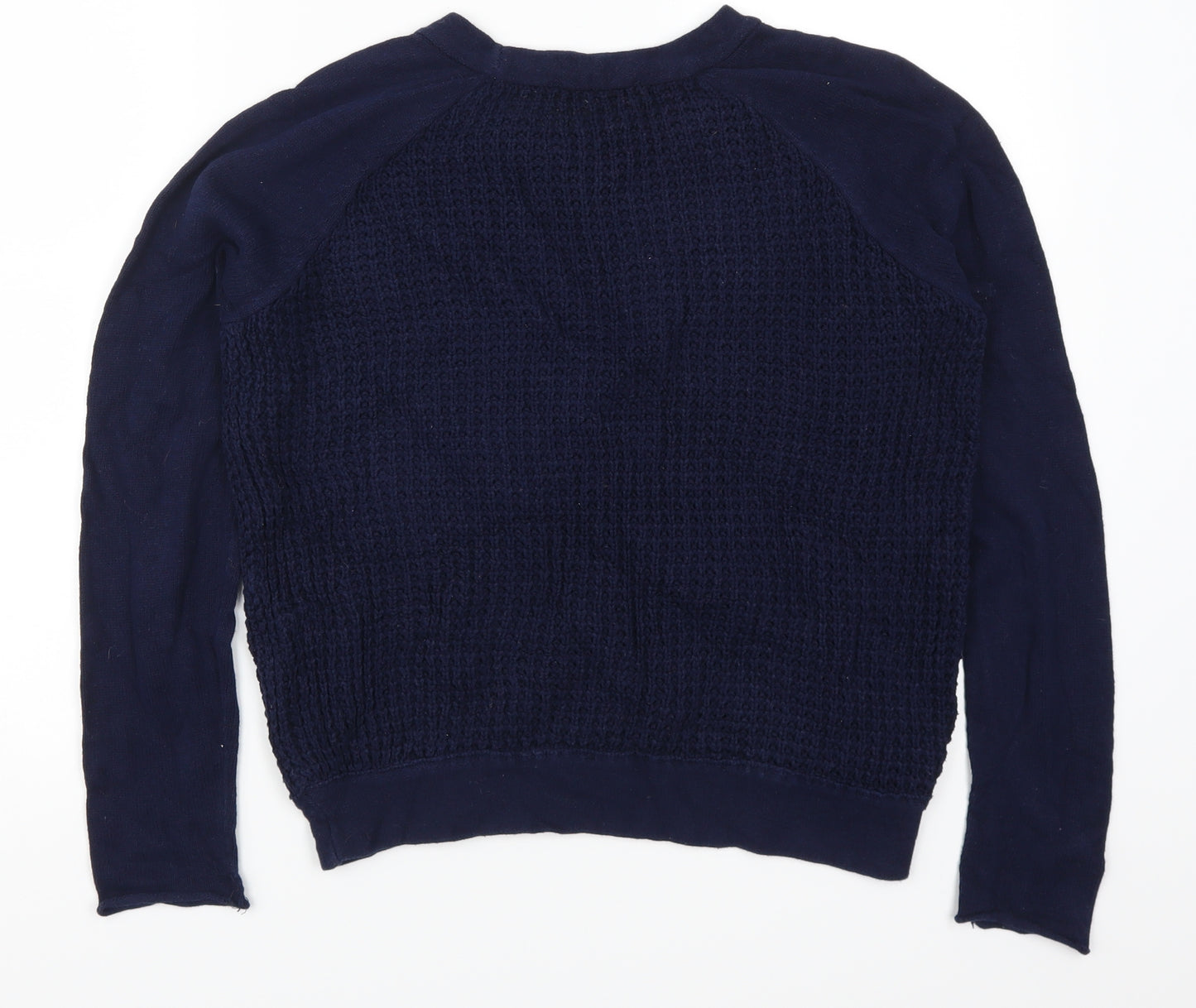 FOREVER 21 Womens Blue  Knit Pullover Jumper Size S