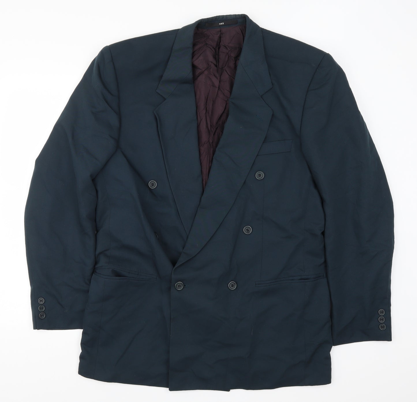 Colleti Mens Blue   Jacket Suit Jacket Size 42