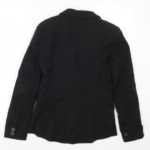 Only Womens Black   Jacket Suit Jacket Size 10