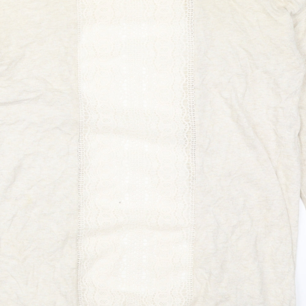 New Look Womens Beige   Cardigan Jumper Size 10