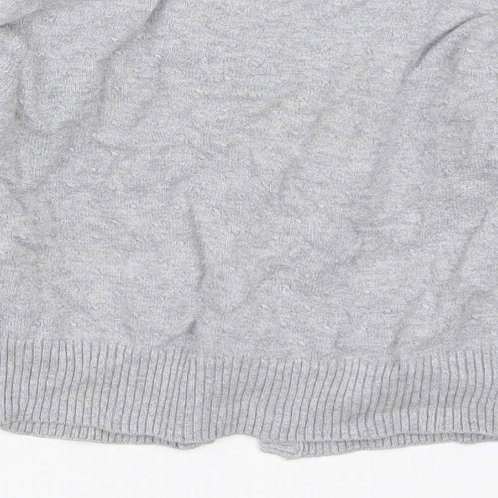 name it Girls Grey   Cardigan Jumper Size 5-6 Years