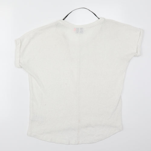Only Womens White   Basic T-Shirt Size M