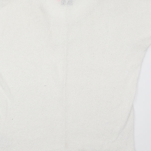 Only Womens White   Basic T-Shirt Size M