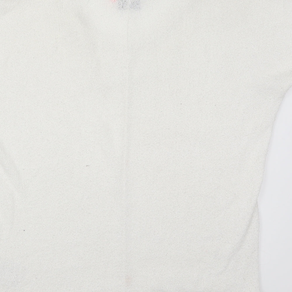 Only Womens White   Basic T-Shirt Size M
