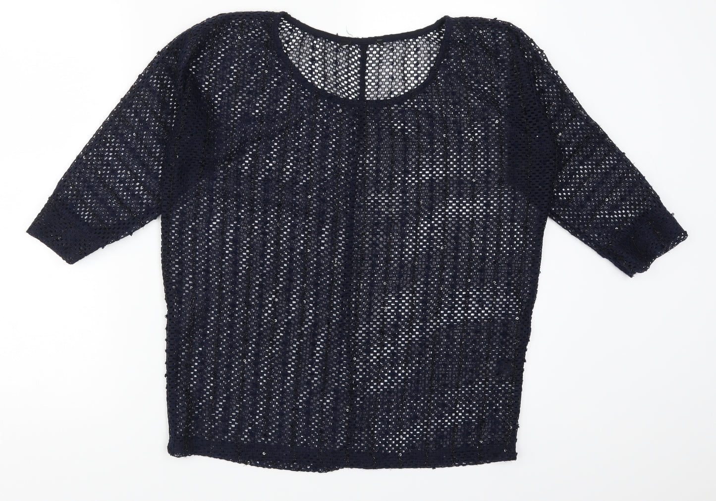 NEXT Womens Blue   Basic T-Shirt Size 8