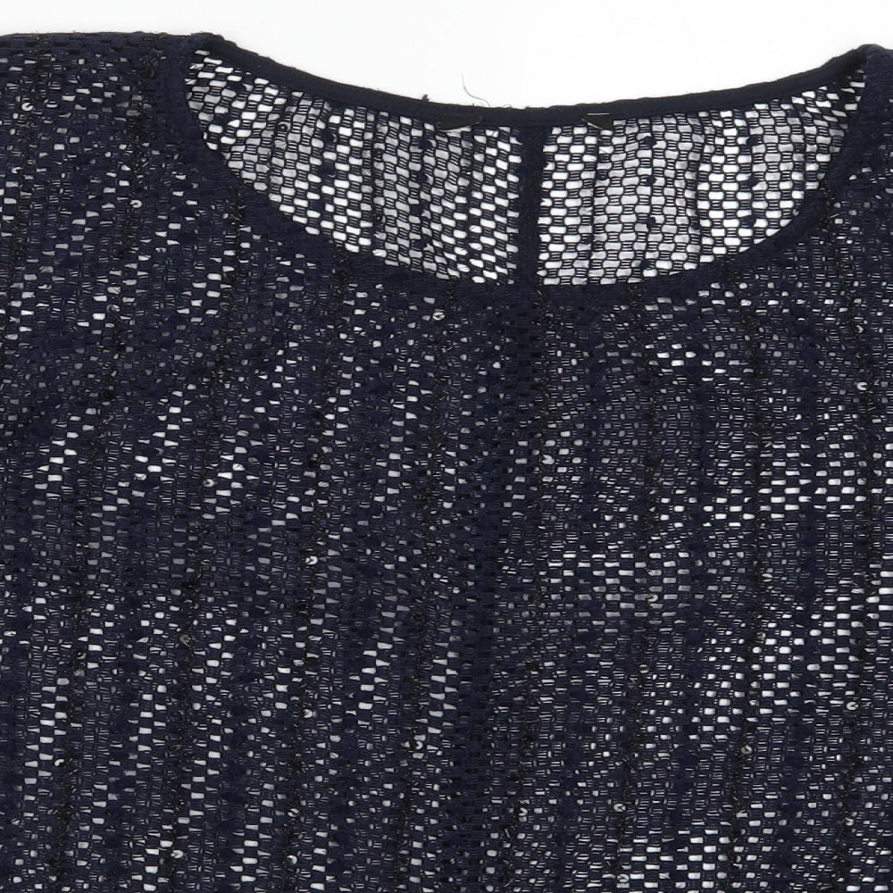NEXT Womens Blue   Basic T-Shirt Size 8