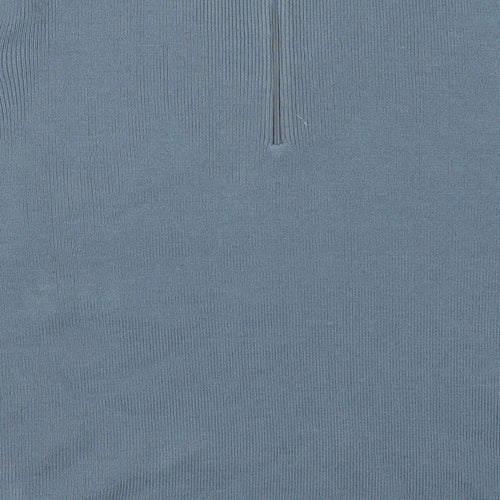 Koret Womens Blue  Rayon Pullover Jumper Size S