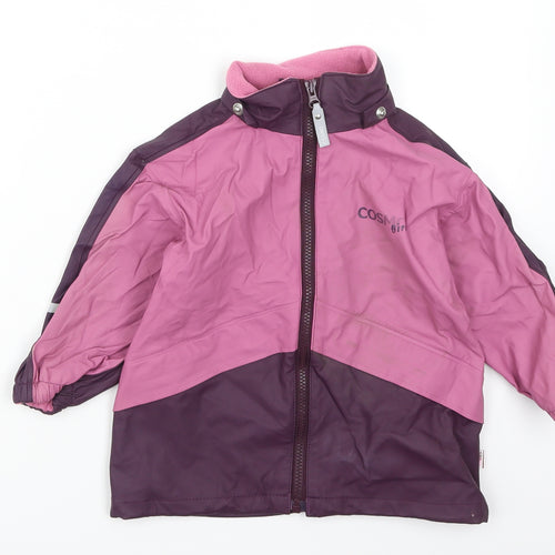 Cosmo Girls Pink   Basic Coat Coat Size 18 Months