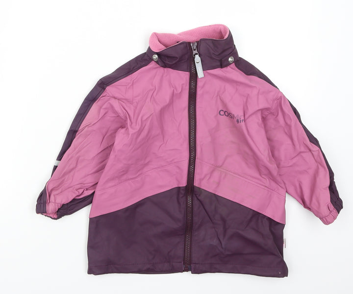 Cosmo Girls Pink Basic Coat Coat Size 18 Months