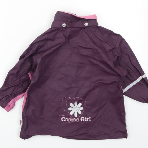 Cosmo Girls Pink   Basic Coat Coat Size 18 Months