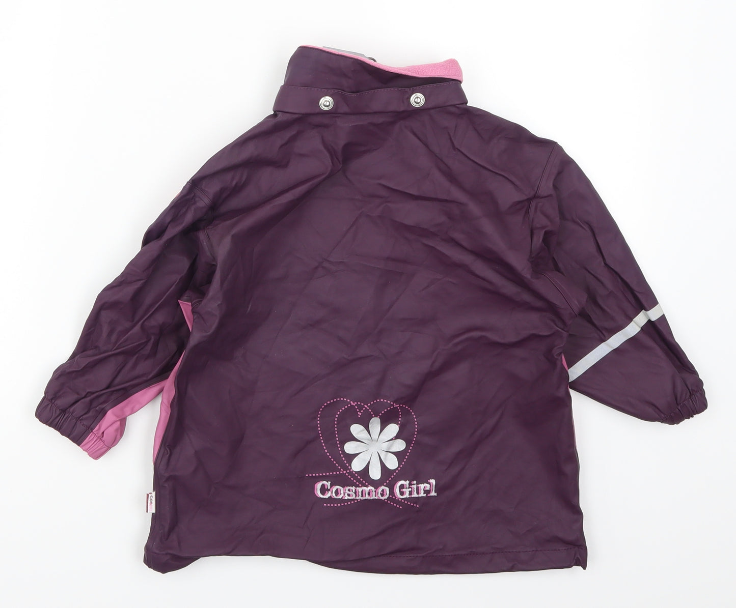 Cosmo Girls Pink   Basic Coat Coat Size 18 Months