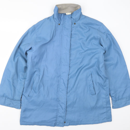 Damart Womens Blue   Jacket Coat Size M