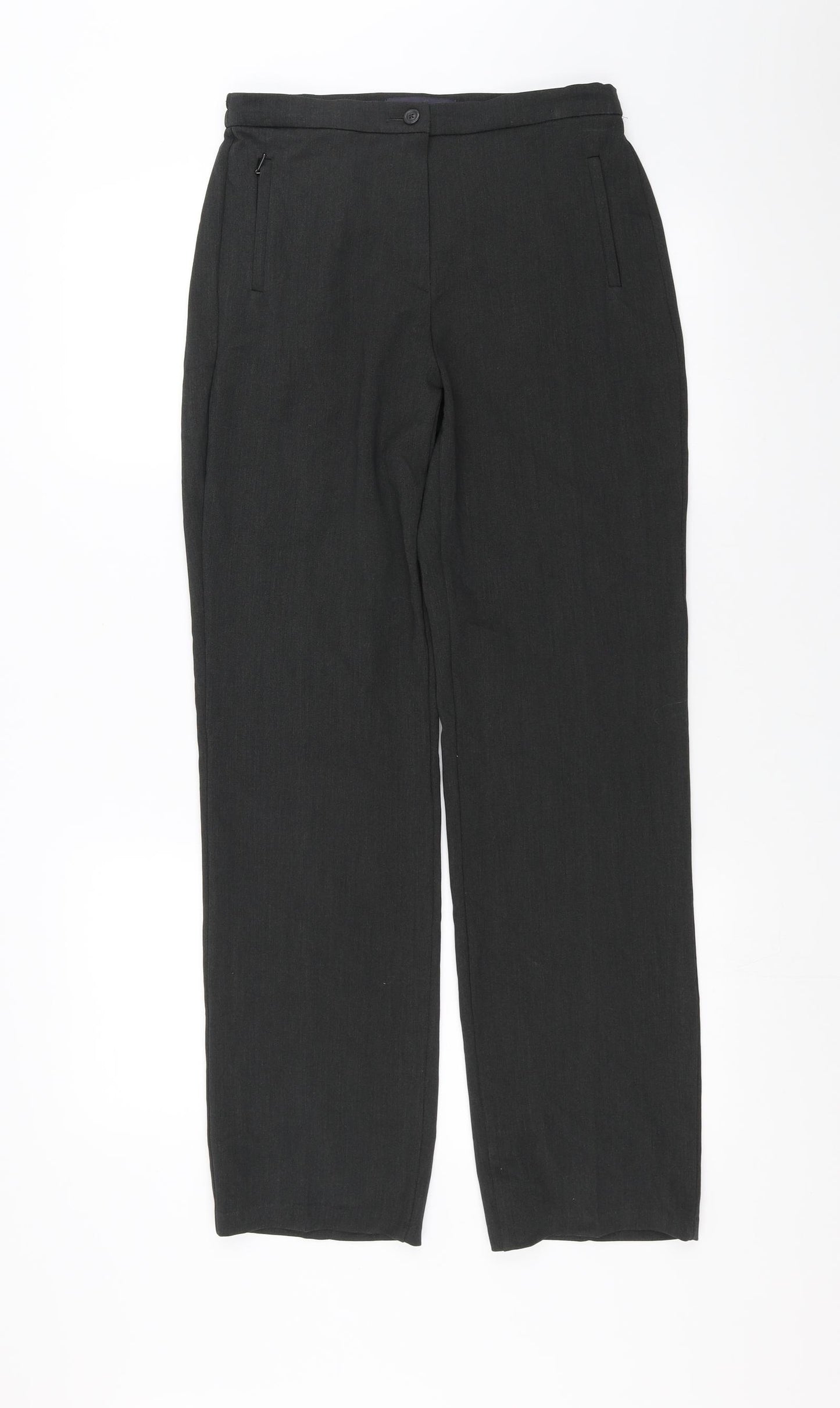 Marks and Spencer Womens Grey   Trousers  Size 8 L30 in