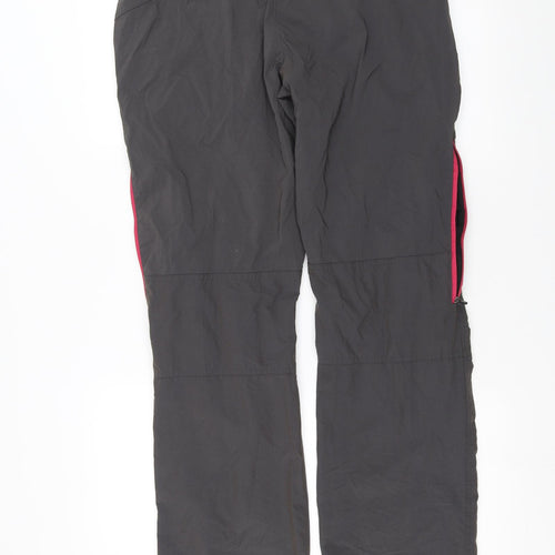 Crane Womens Grey    Trousers Size L L31 in