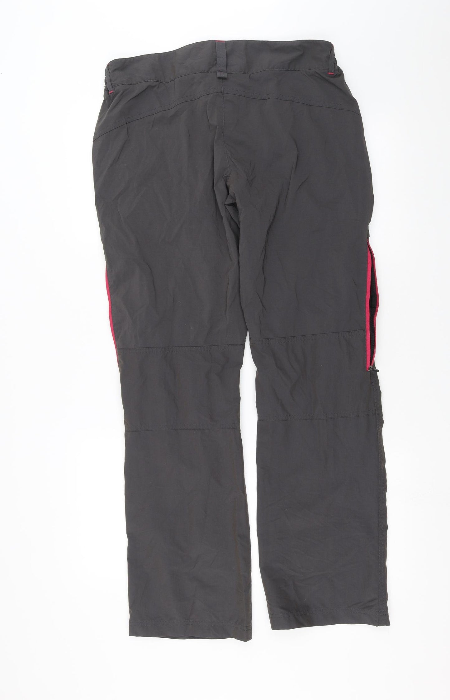 Crane Womens Grey    Trousers Size L L31 in