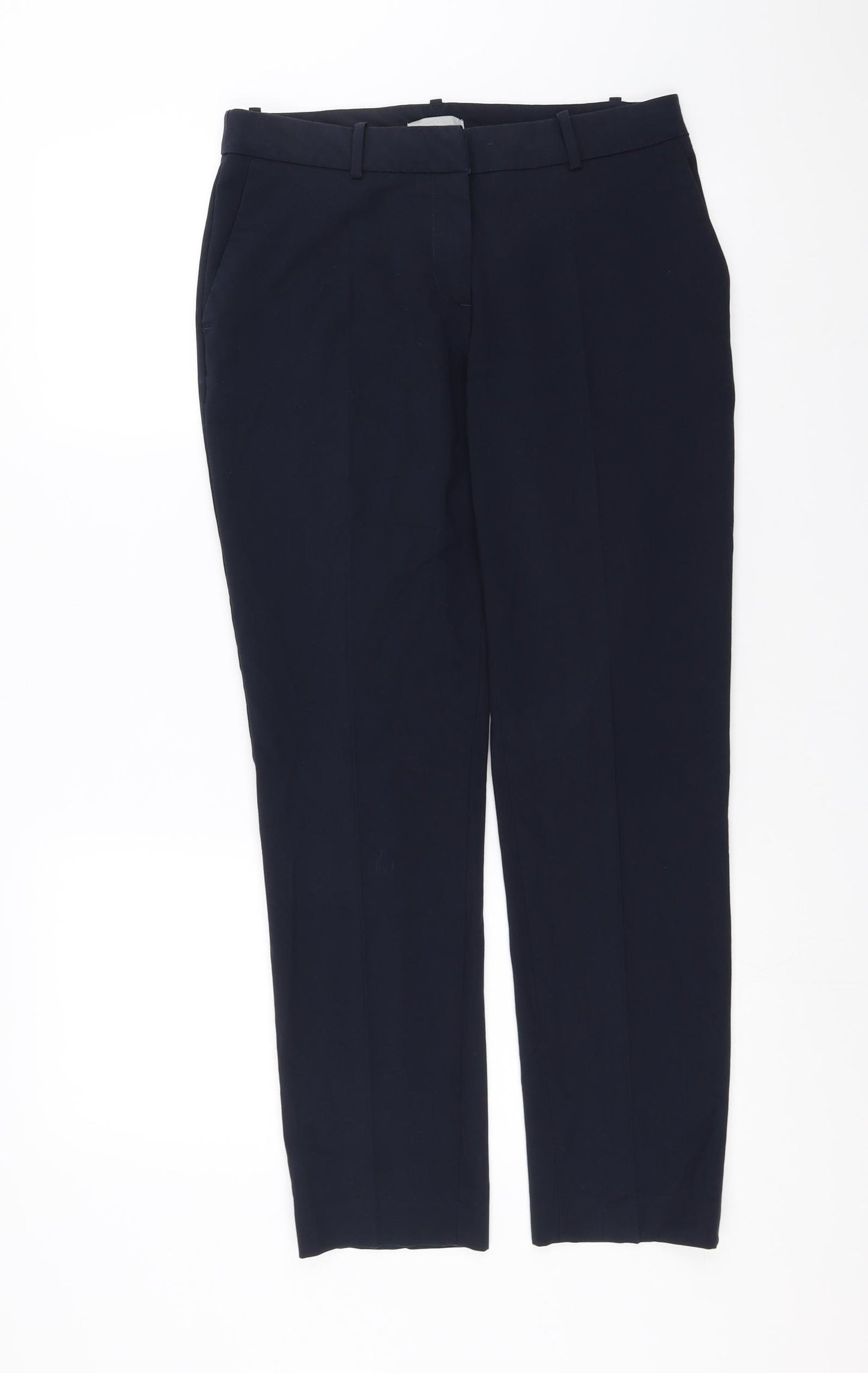 H&M Womens Blue   Trousers  Size 10 L28 in