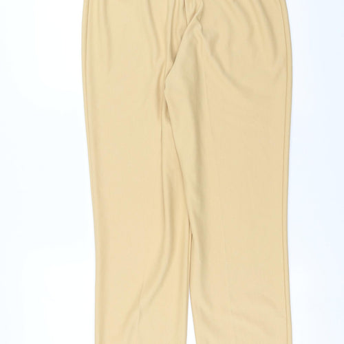 Preworn Womens Yellow   Trousers  Size 30 in L27 in