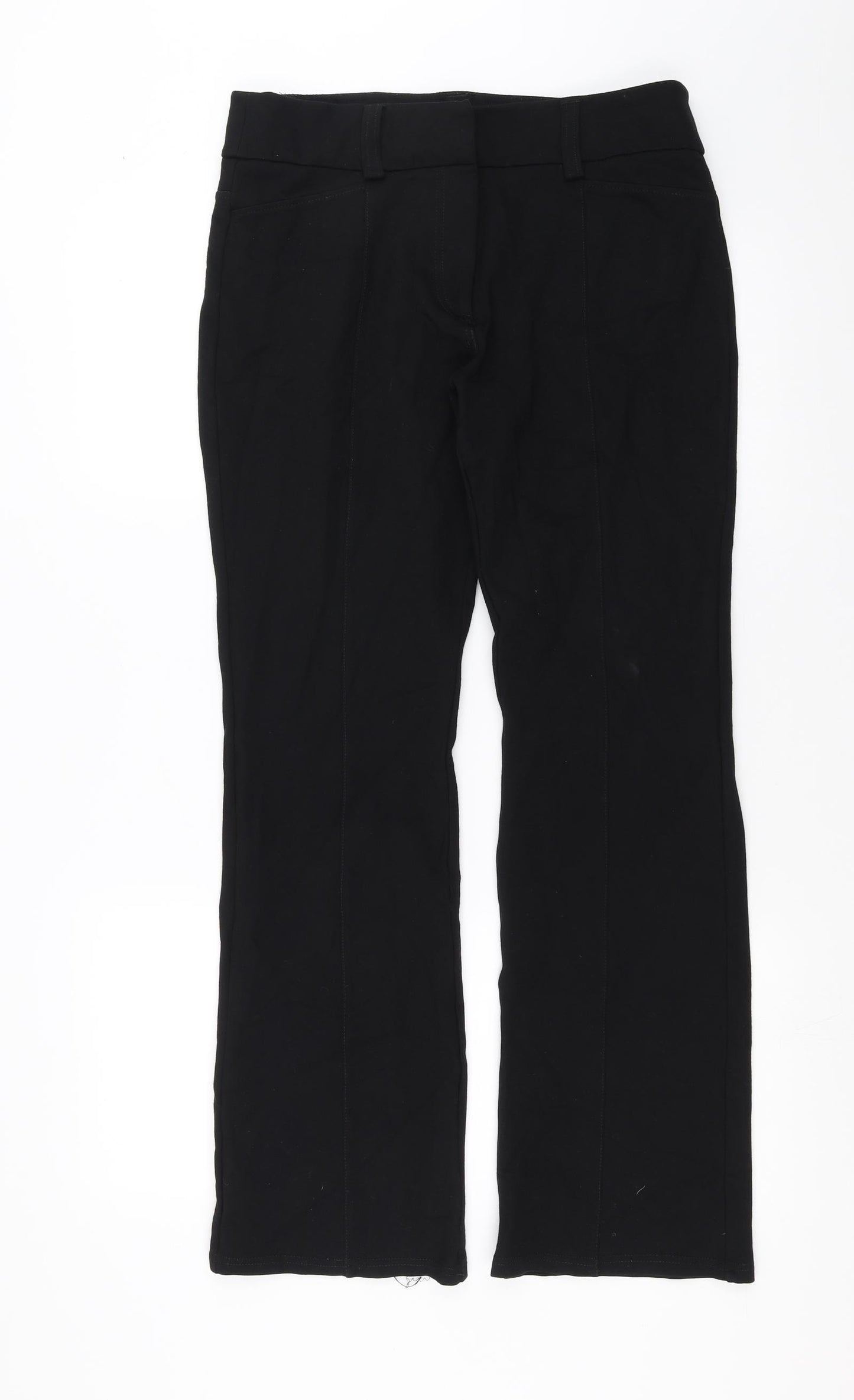 NEXT Womens Black   Trousers  Size 12 L30 in