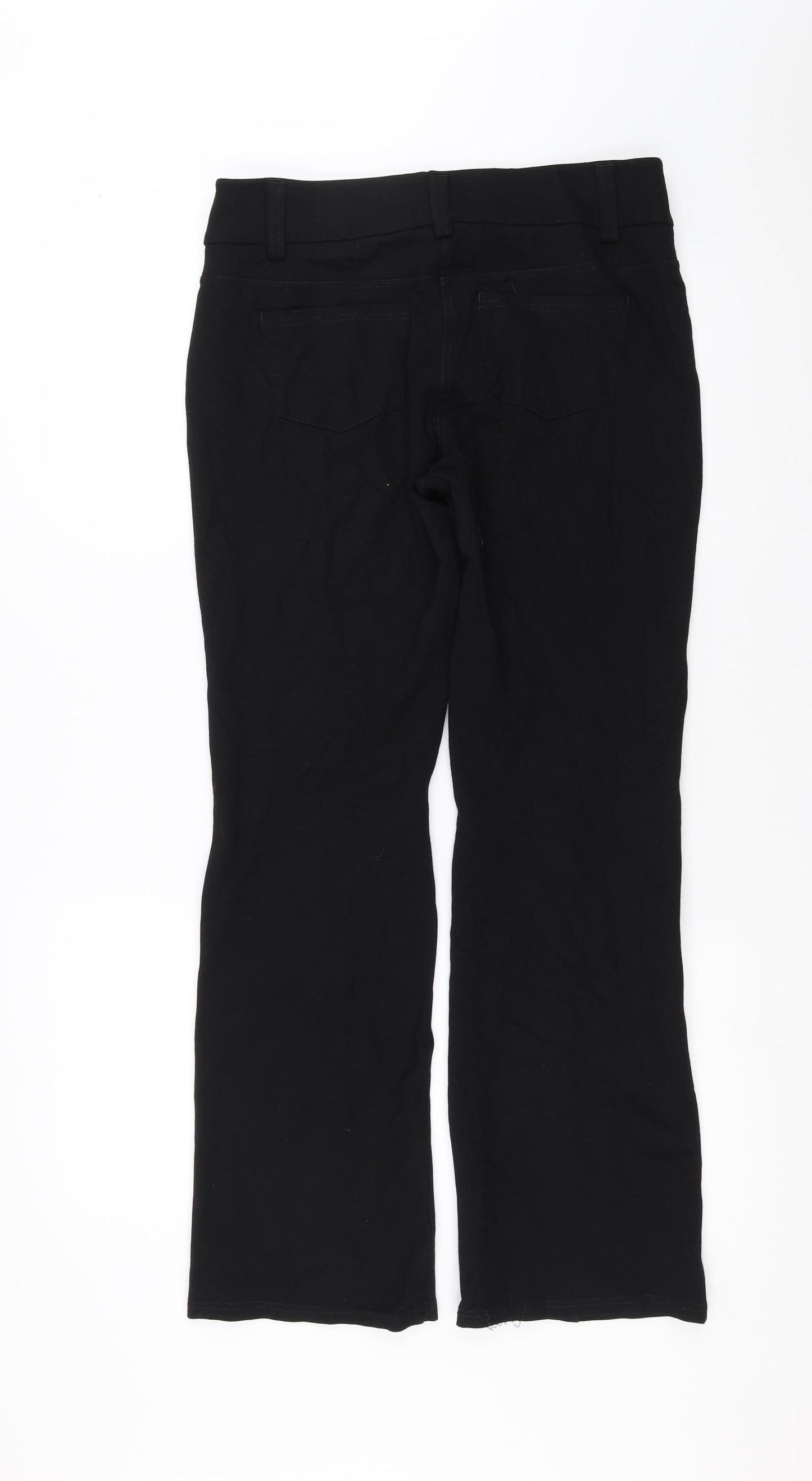 NEXT Womens Black   Trousers  Size 12 L30 in