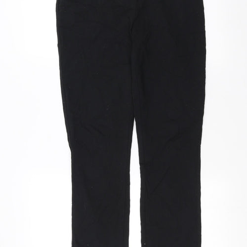Sainsburys  Womens Black   Trousers  Size 10 L29 in